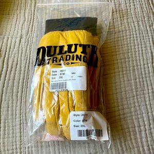 Brand new work gloves